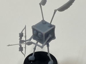 modron - quadrone - geometric warrior 3D Принт Модель