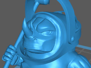 rhino-man - rhino-folk - rhinokin guard 3D Print Model
