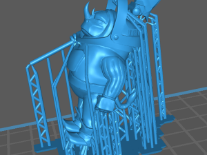rhino-man - rhino-folk - rhinokin guard Modèles 3D en vedette