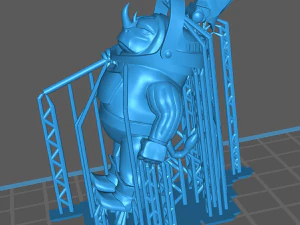 rhino-man - rhino-folk - rhinokin guard 3D Print Model
