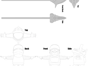 rhino-man - rhino-folk - rhinokin guard 3D Print Model