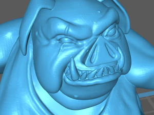 pig-man - pig-centaur - pig-butcher 3D Print Model