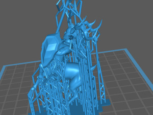 wood-elf centaur 3D 打印模型
