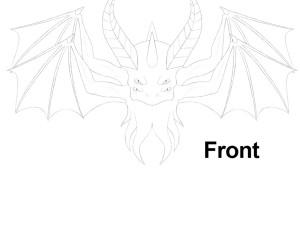 vargouille - tetrax the flying head 3D Print Model