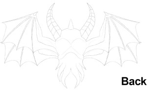 vargouille - tetrax the flying head 3D Print Model