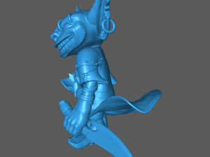 booger the goblin rogue 3D-Druckmodell