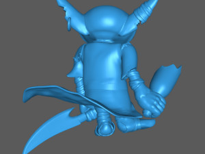 booger the goblin rogue 3D-Druckmodell