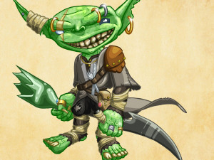 booger the goblin rogue 3D-Druckmodell