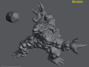 वयस्क xorn 3D प्रिंट मॉडल