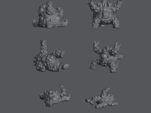 xorn family - children of the xorn Modelo de Impressão 3D