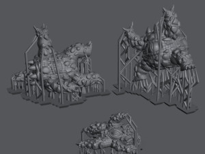 xorn family - children of the xorn Modelo de Impressão 3D