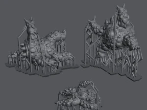 xorn family - children of the xorn 3D Print Model