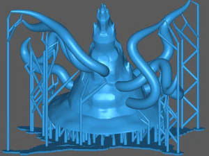 roper - living stalagmite 3D Print Model