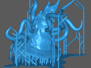 roper - living stalagmite Modello di stampa 3D