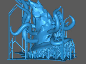 roper - living stalagmite 3D Print Model