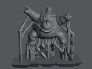 Xorn Babies and Eggs 3D Print Model