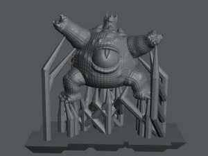 Xorn Babies and Eggs 3D Print Model