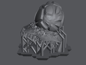 Xorn Babies and Eggs 3D Print Model