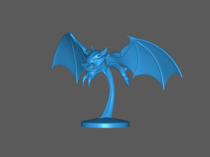Cyclops Vargouille Model Cetak 3D