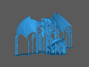 Cyclops Vargouille Model Cetak 3D