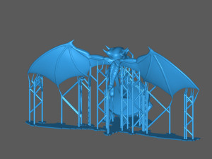 Cyclops Vargouille Model Cetak 3D