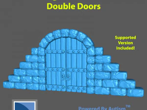 Dungeon Doorway 3D Print Model
