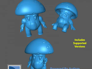 Myconids - 버섯 남자 3D 프린트 모델