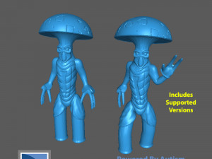 Fungus - Mushroom Men 3D 打印模型