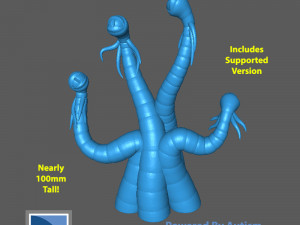 Giant Eye Stalk Beast 3D Print Model
