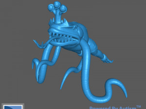 Giant Mutated Frog Behemoth 3D Print Model
