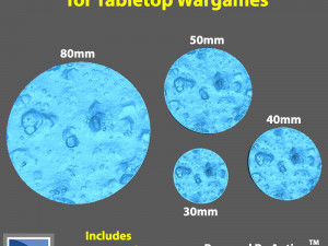 Bases for Wargames - Rocky Soil 3D 打印模型