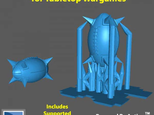 Maravilhas Modernas - Futebol com Cravos Modelo de Impressão 3D