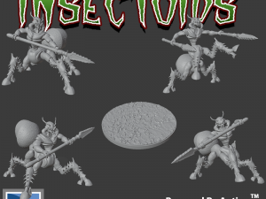 Insectoid Warriors 3D Model
