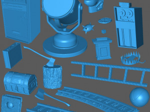 Modern Marvels - August 2023 Patreon Release Model do druku 3D