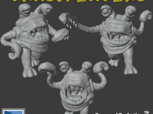 Mangiatori di spazzatura - Otyughs Modello di stampa 3D