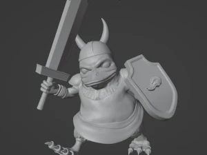 Fantasy Duck-Men Warriors 3D Print Model