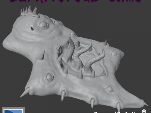 Giant Carnivorous Slime 01 3D Print Model