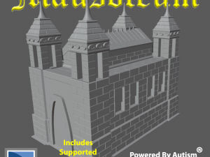 Modern Marvels - Mausoleum 3D प्रिंट मॉडल