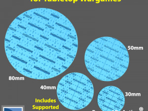 Bases for Wargames - Sci-Fi Ship Panels 3D प्रिंट मॉडल