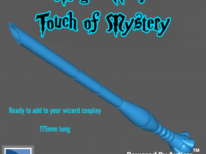 Touch of Mystery - Magic Wand for Cosplay Model do druku 3D