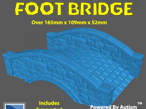 现代奇迹 - 石脚桥 3D 打印模型