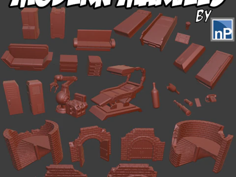 मॉडर्न मार्वल्स - मई 2024 पूर्ण रिलीज़ 3D प्रिंट मॉडल