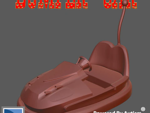 범퍼카 3D 프린트 모델