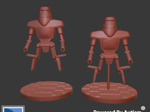 Robot Maximilian Model Cetak 3D