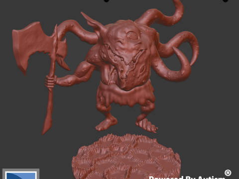 Mutant Goblin 1 3D Print Model