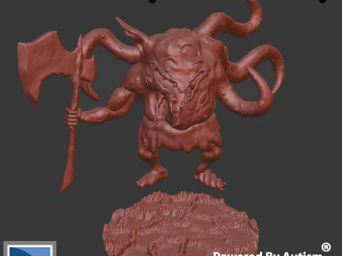 Zmutowany Goblin 1 Model do druku 3D