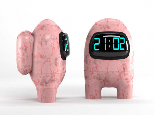 among-us clock Modèle 3D