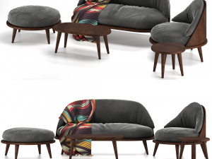 sofa-01 3D Модель