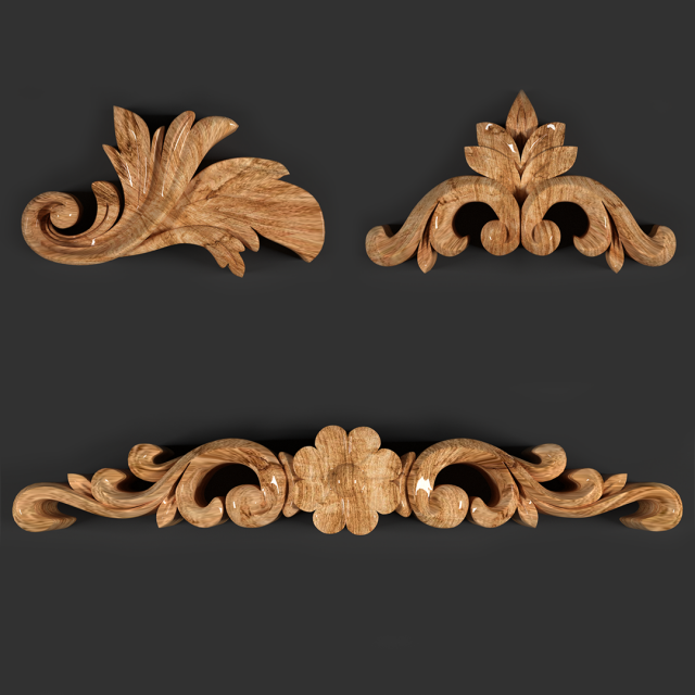 ornament-1 3D Модель .c4d .max .obj .3ds .fbx .stl .blend 
