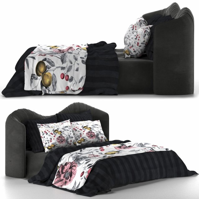 bedding service Model 3D .c4d .max .obj .3ds .fbx .stl .blend 